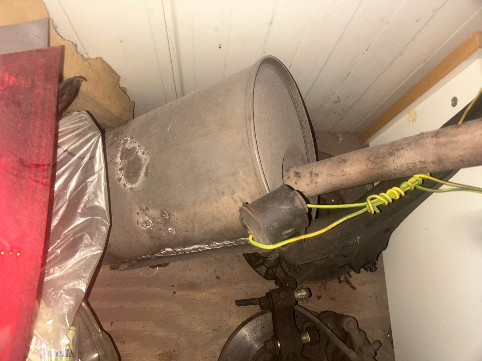 Einddemper pot Honda Civic Em2 in goede staat, Auto-onderdelen, Ophalen, Gebruikt, Honda