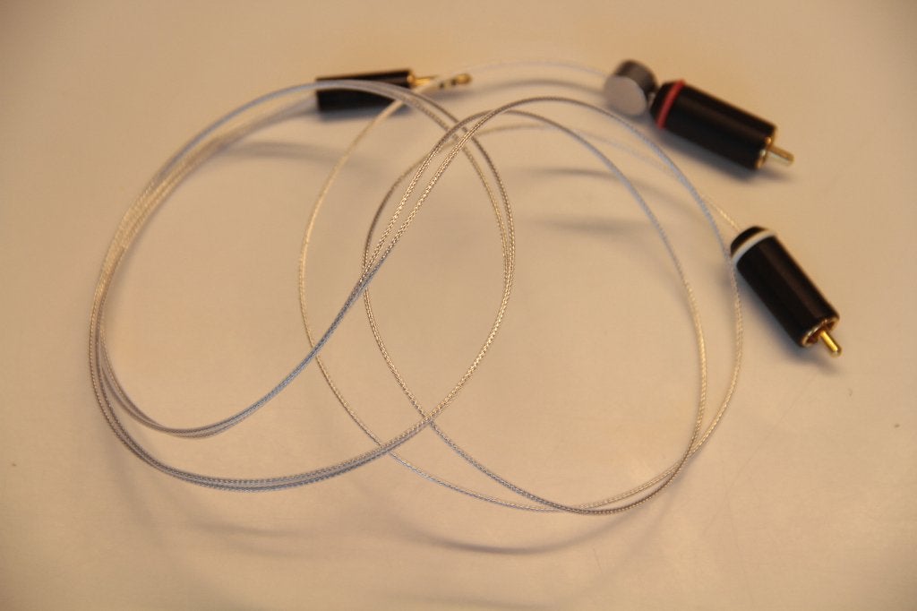 Cristal Cable Piccollo RCA - Minijack Interlink 1 Mtr, Mail, Cristal Cable, Refurbished, Ophalen of Verzenden