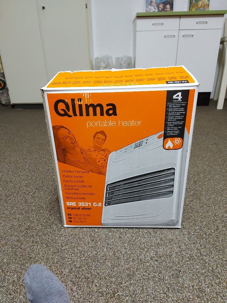 tk nieuwe qlimakachel in doos type sre 3531 C2, Huis en Inrichting, Kachels, Oliekachel, Overige brandstoffen, Nieuw, Ophalen of Verzenden