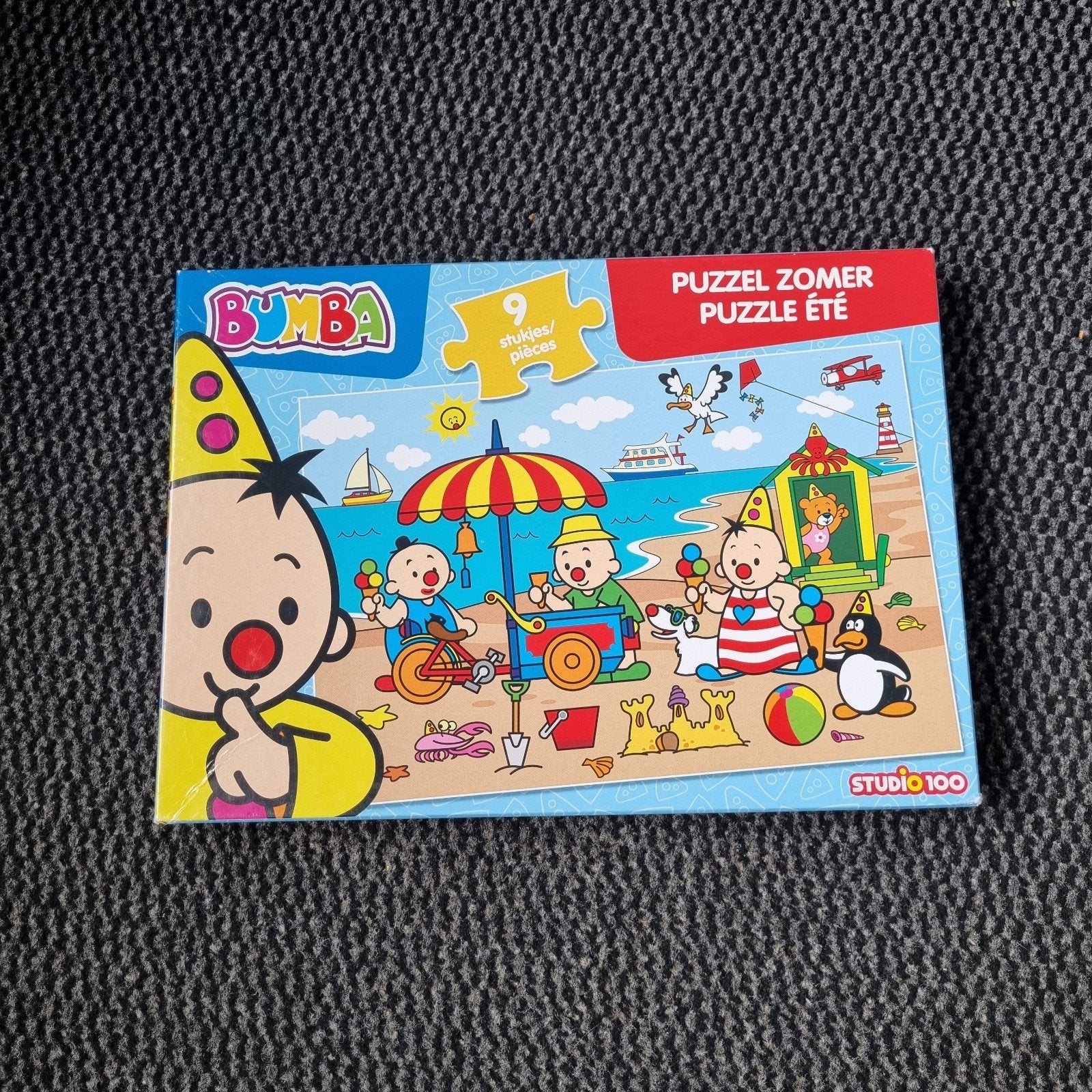 Studio 100 puzzel bumba zomer 9 stukjes, Ophalen of Verzenden, 10 tot 50 stukjes, Zo goed als nieuw