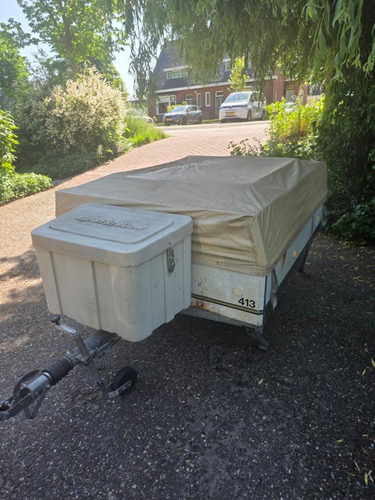 Vouwwagen zonder tent, Caravans en Kamperen, Tenten, Ophalen, Gebruikt