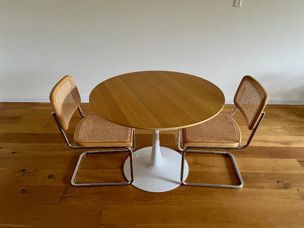Circle Eettafel Maisons du Monde, Huis en Inrichting, Ophalen, Gebruikt, Rond, Metaal