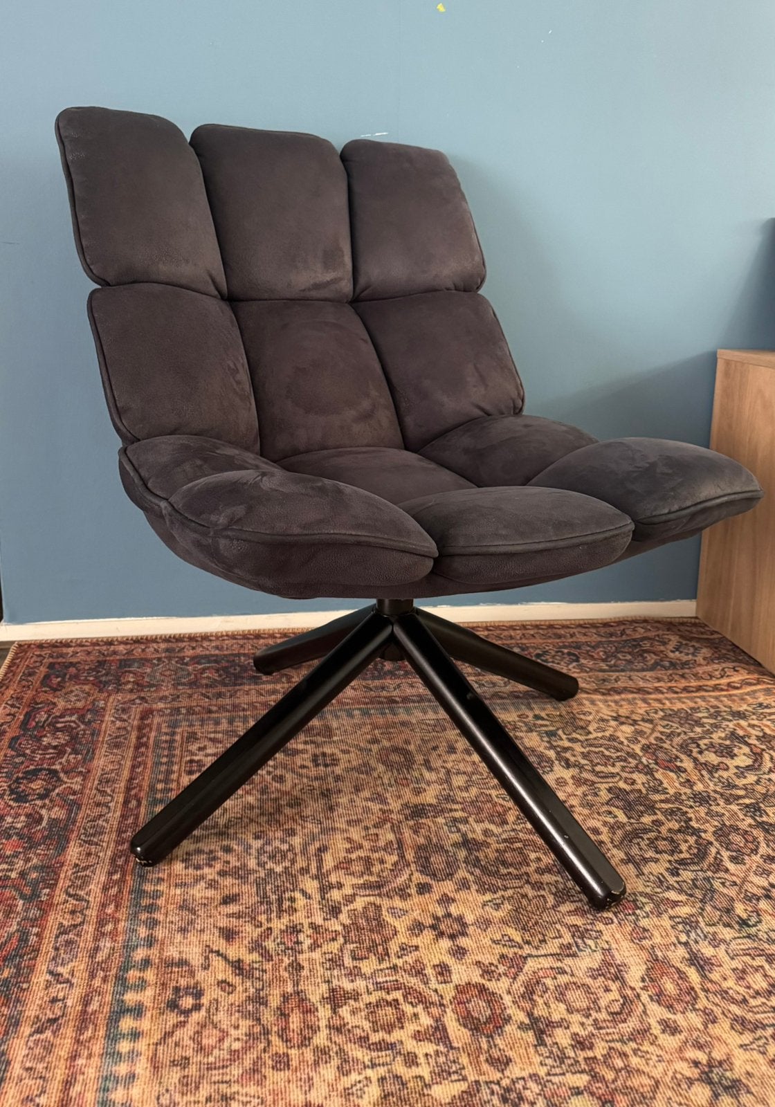 Mooie en comfortabele draaistoel – Zo goed als nieuw!, Huis en Inrichting, 75 tot 100 cm, Ophalen of Verzenden, Zo goed als nieuw