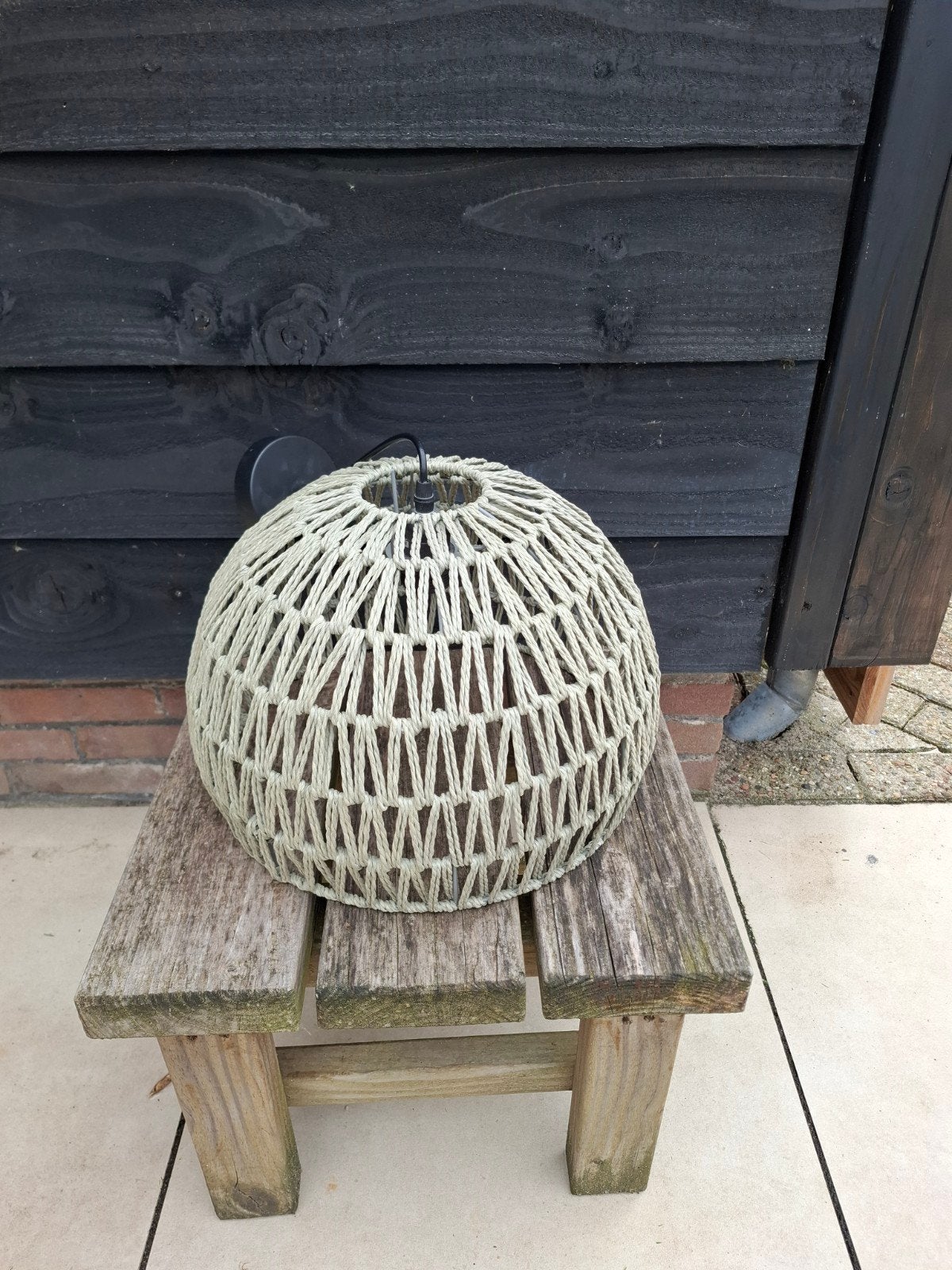 Hanglamp, Huis en Inrichting, Ophalen, Zo goed als nieuw, Hout