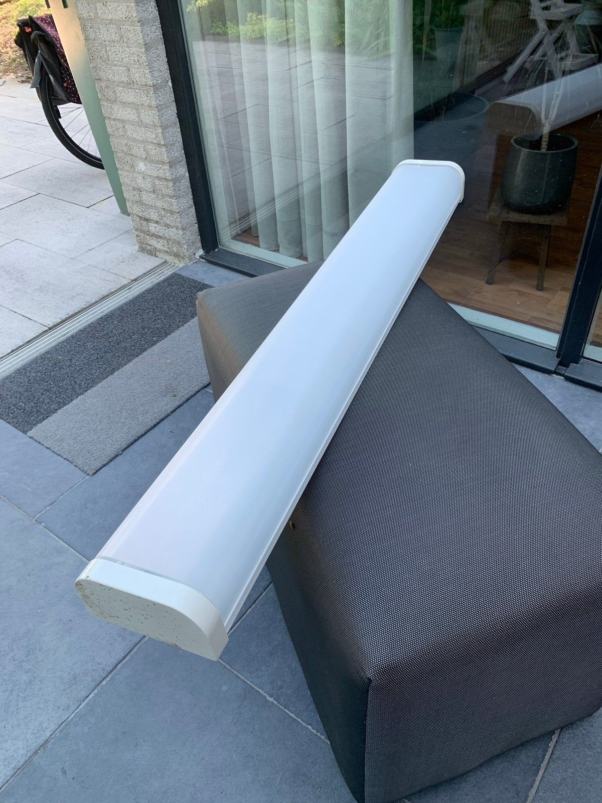 Diverse TL lichtbakken, nieuw en gebruikt, 130 cm lang, Ophalen, Wit, Gebruikt, Kunststof