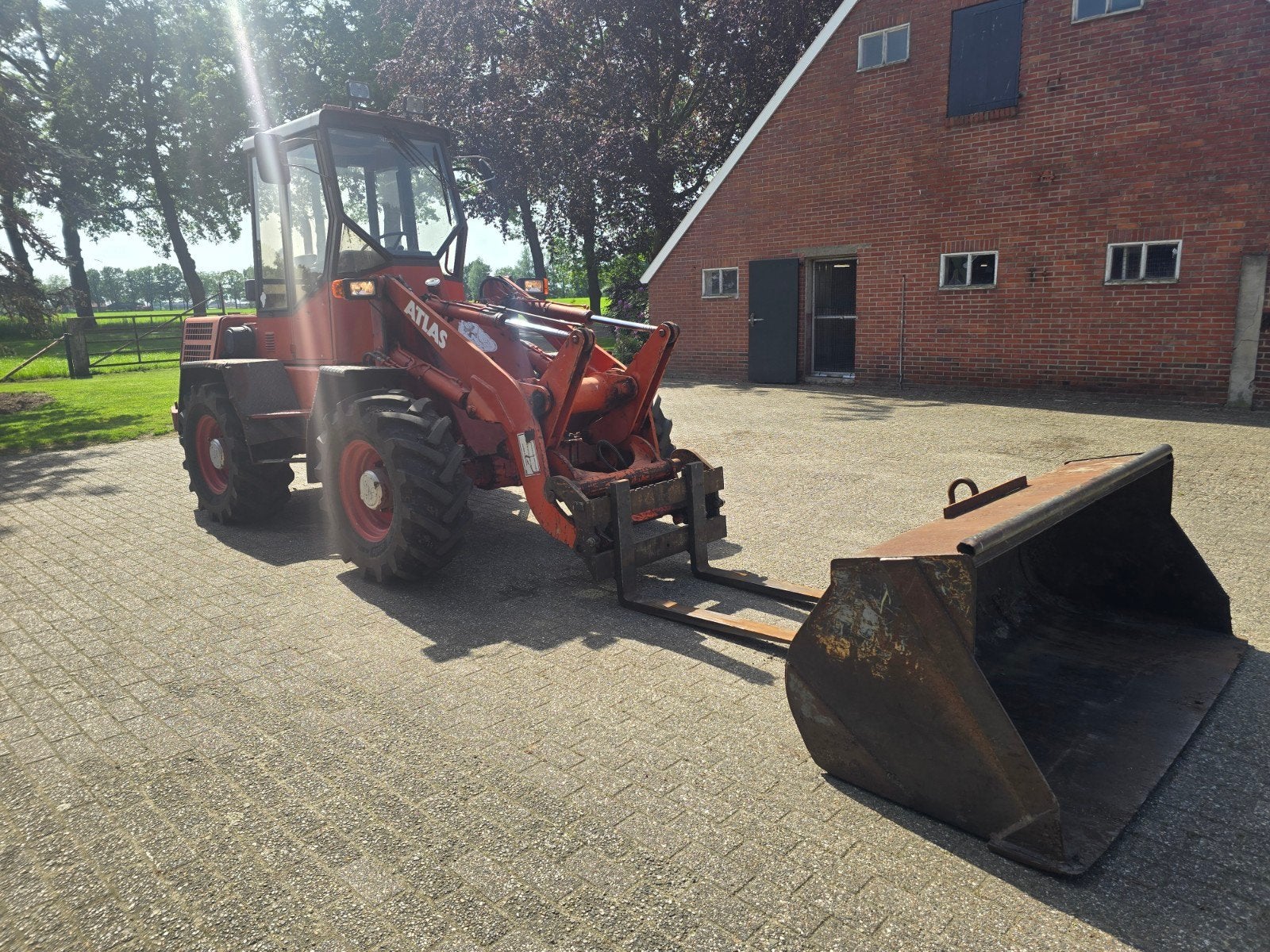 Te Koop: Atlas AR-62E Shovel., Ophalen of Verzenden, Wiellader of Shovel