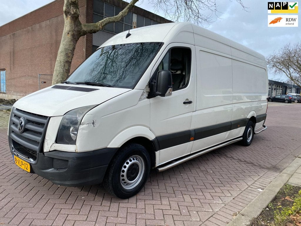 Volkswagen Crafter 35 2.5 TDI L3H2 * Automaat/ Schakel * Eur, Auto's, Automaat, Euro 5, Gebruikt, Zwart