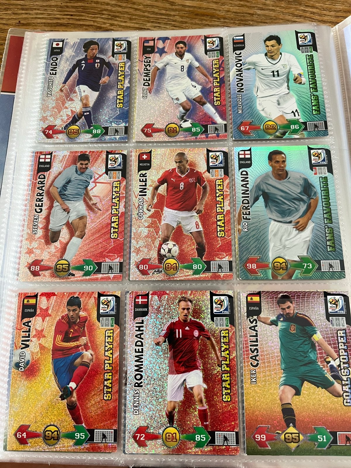 Panini FIFA World Cup 2010 Adrenalyn XL kaarten, Ophalen of Verzenden, Nieuw, Buitenlandse clubs, Spelerskaart