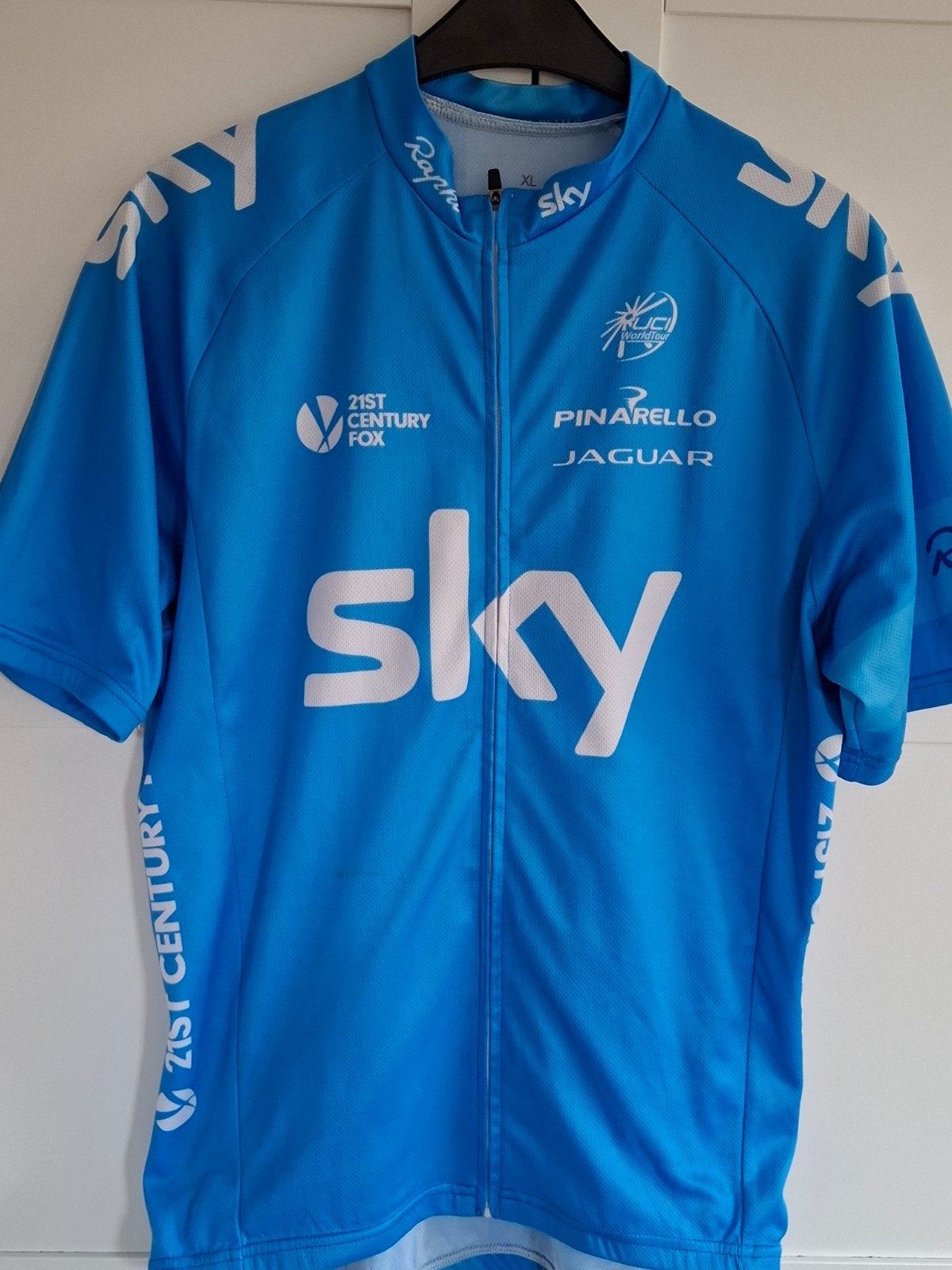 Team Sky wielertrui wielershirt maat XL, Sport en Fitness, Wielrennen, Ophalen of Verzenden, Zo goed als nieuw, Kleding