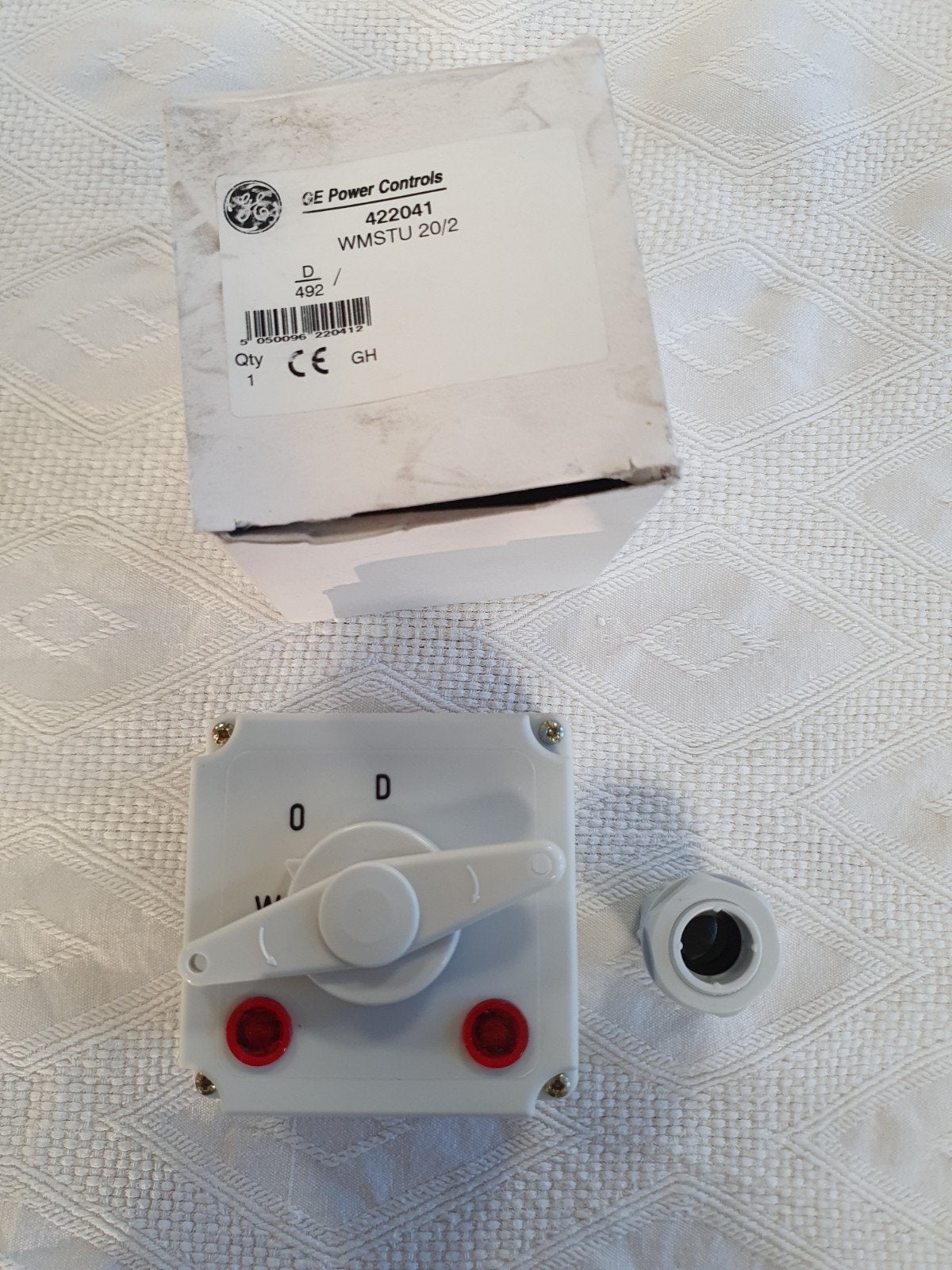 Wasmachine-droger schakelaar GE WMSTU 20/2, nieuw, Witgoed en Apparatuur, Ophalen of Verzenden, Nieuw