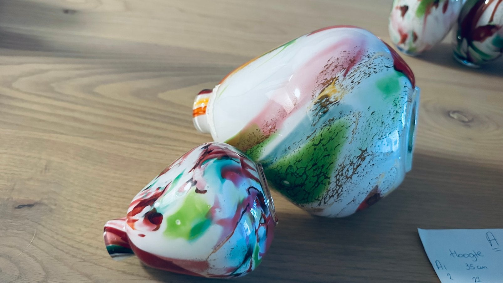 Fidrio, Verzenden, Zo goed als nieuw, Glas