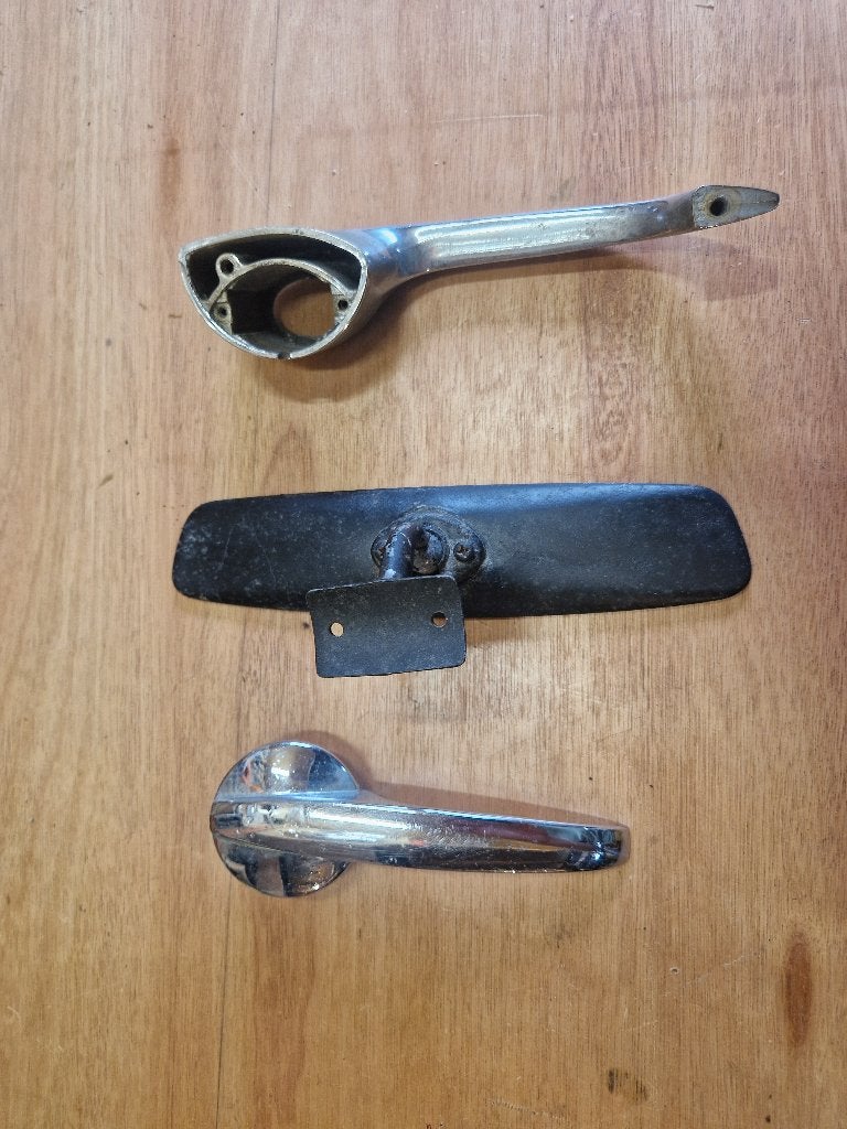 Binnenspiegel deurgrepen volvo amazon, Auto-onderdelen, Ophalen of Verzenden, Gebruikt, Volvo