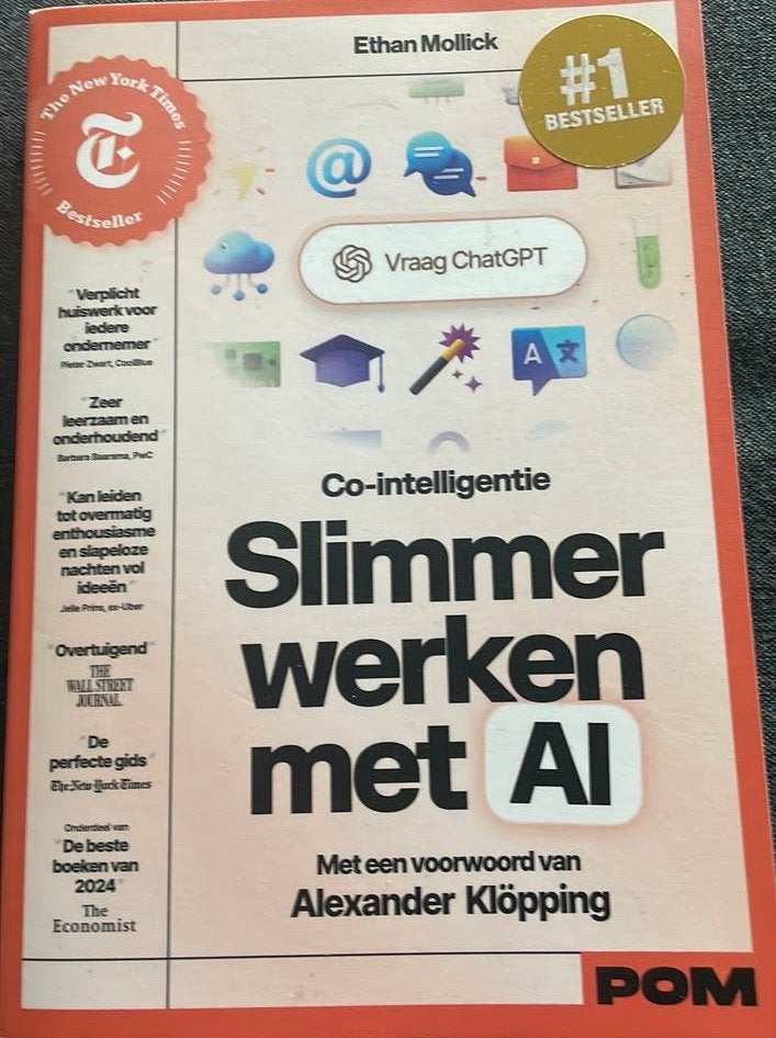 Ethan Mollick - Co-intelligentie Slimmer werken met AI, Overige wetenschappen, Ophalen of Verzenden, Zo goed als nieuw, Ethan Mollick; Alexander Klöpping