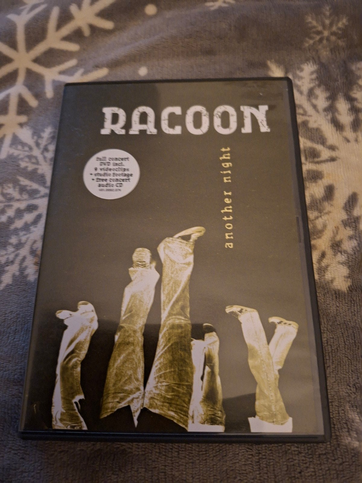 Racoon - Another Night Live At Paradiso DVD + CD, Engels, Alle leeftijden, Nederlands, Ophalen of Verzenden