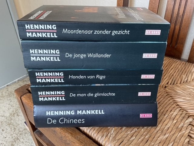 5 spannende thrillers van Henning Mankell, Ophalen of Verzenden, Zo goed als nieuw, Henning Mankell, Scandinavië