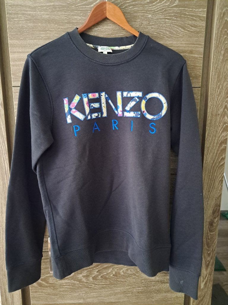 Te koop kenzo heren sweater, Ophalen, Zo goed als nieuw, Maat 48/50 (M), Blauw