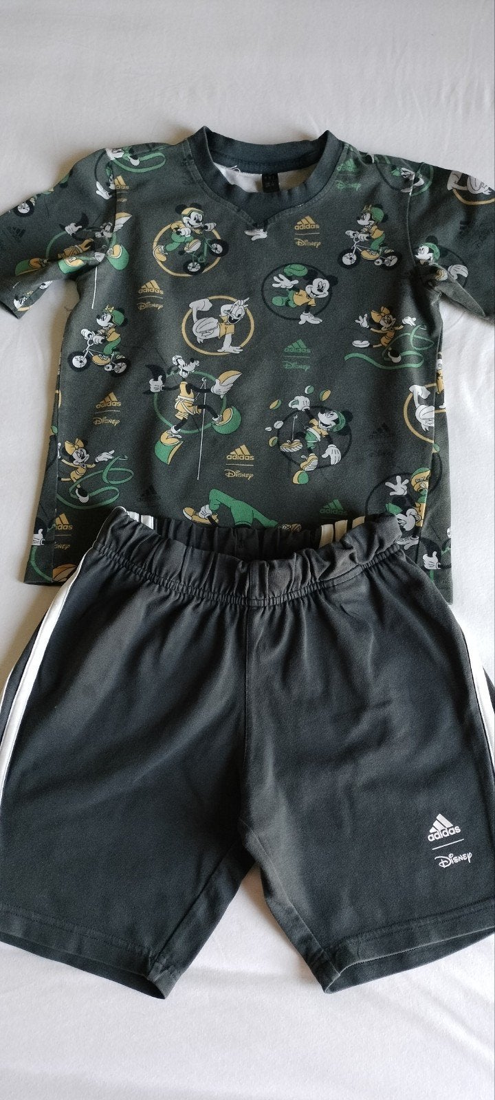 Adidas Disney Mickey & Goofy Trainingspakje Jongen, Ophalen of Verzenden, Gebruikt, Adidas, Jongen