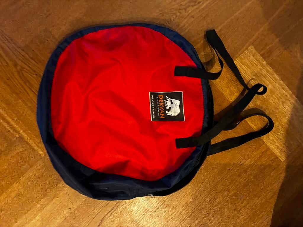 Deryan campingbedje, Gebruikt, Ophalen of Verzenden, Minder dan 140 cm, Matras