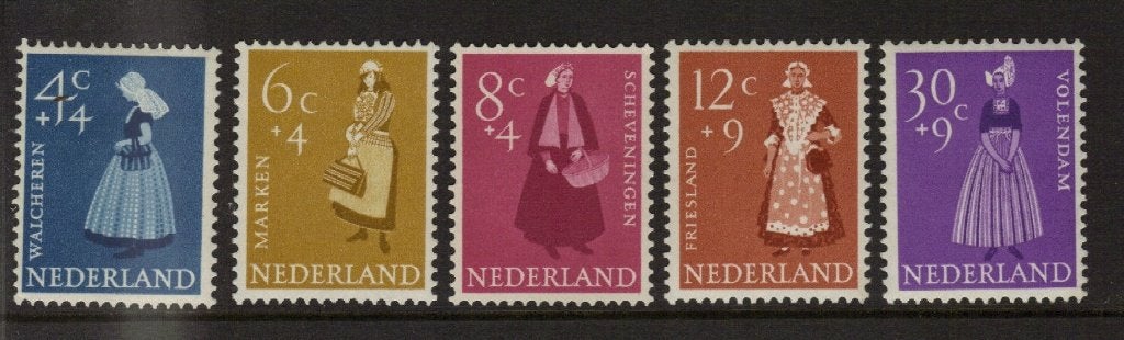 Sch no 707-11 postfris, Ophalen of Verzenden, Postfris