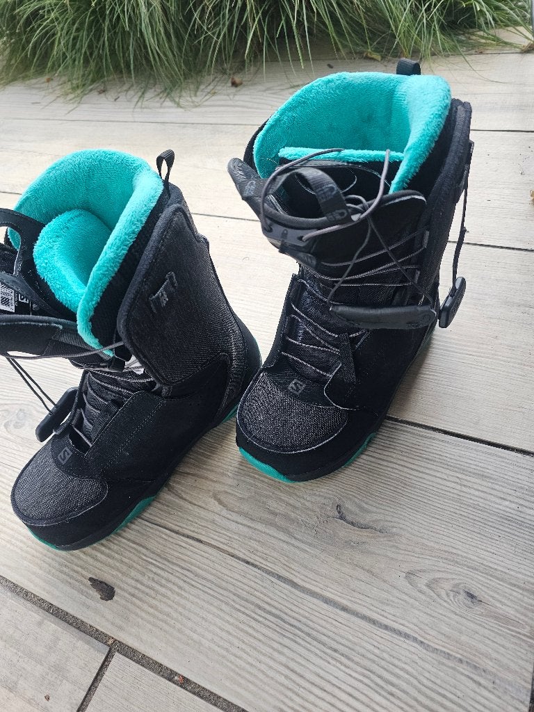 Snowboard schoenen Salomon Ivy - maat 38 2/3, Ophalen, Gebruikt, Schoenen