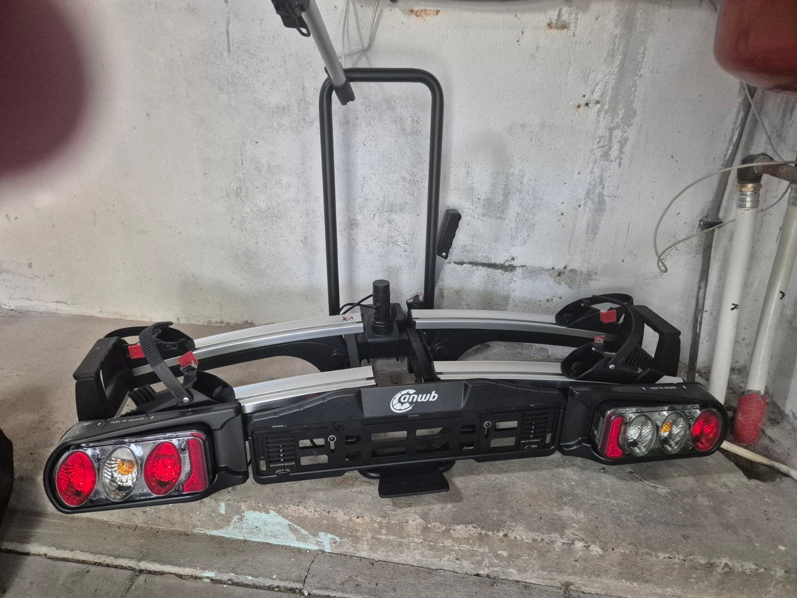 ANWB Touring Flex Plus II Fietsendrager - Inklapbaar, Ophalen, Nieuw, 2 fietsen, Trekhaakdrager