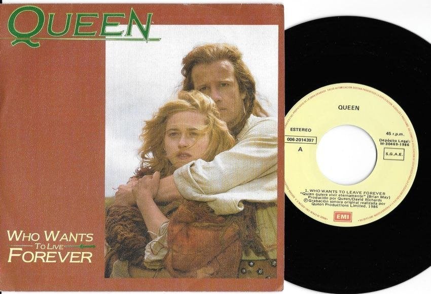 Queen 7" Who Wants To Love Forever / Killer Queen 1986 Spain, Gebruikt, 7 inch, Ophalen of Verzenden, Pop