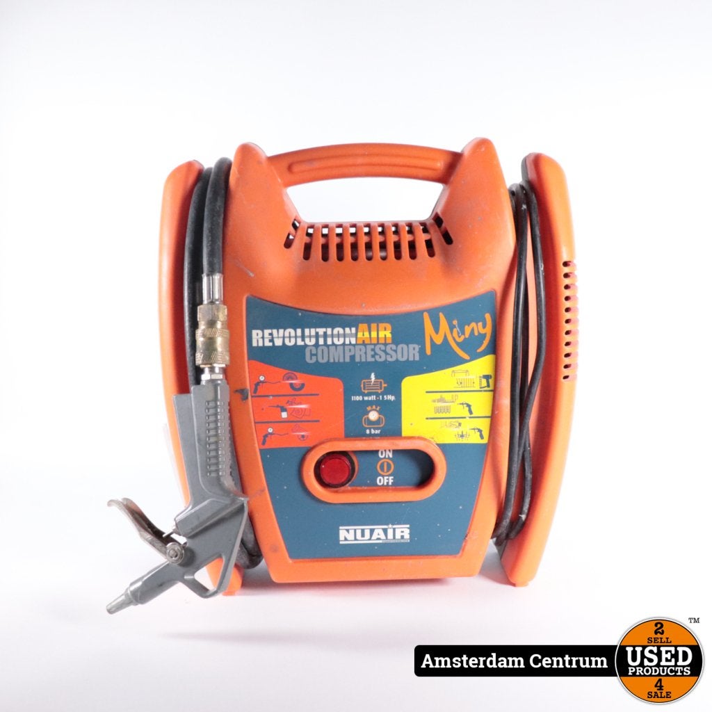 RevolutionAIR 425005 Mini Portable Compressor - Gebruikt, Doe-het-zelf en Verbouw, Compressors, Flex Ltd., Gebruikt, https://flex.com/contact-us
