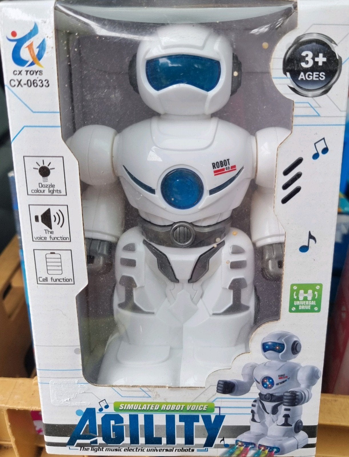 Agility Robot Speelgoed met Licht en Geluid, Ophalen of Verzenden, Nieuw, Jongen of Meisje