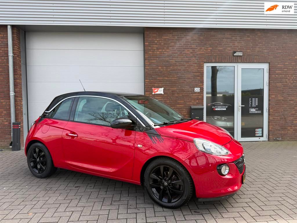 Opel ADAM 1.2 Glam|AIRCO|NIEUWE APK|PANO, Auto's, Opel, Voorwielaandrijving, Euro 5, ADAM, Zwart