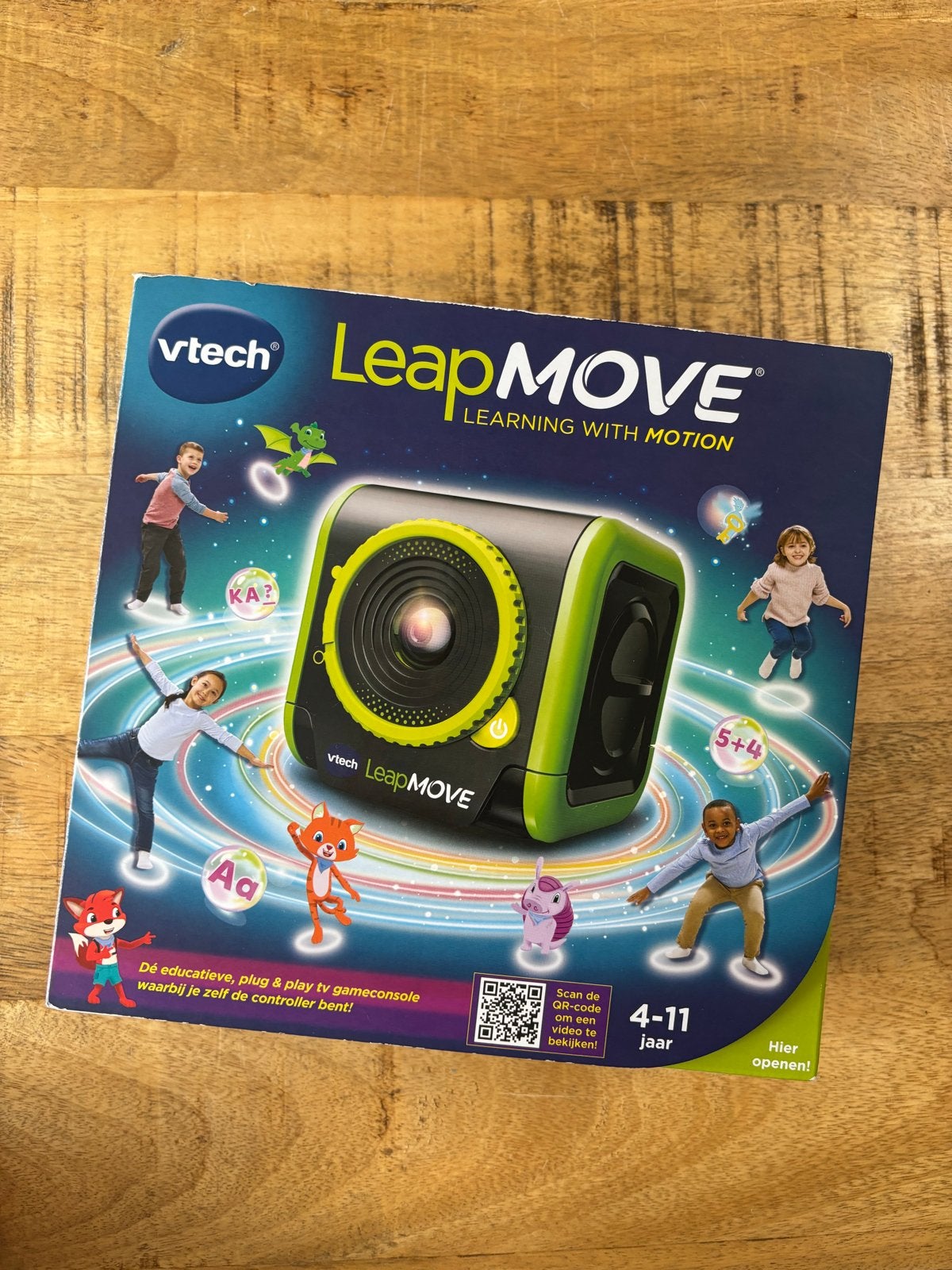 VTech LeapMOVE Learning with Motion - Educatieve TV Game, Spelcomputers en Games, Spelcomputers | Overige, Zo goed als nieuw, Overige merken
