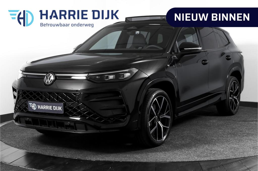 Volkswagen Tayron 1.5 eHybrid 272 PK R-Line Edition | Black, Auto's, 12 maanden, Stof, 4 cilinders, 1848 kg