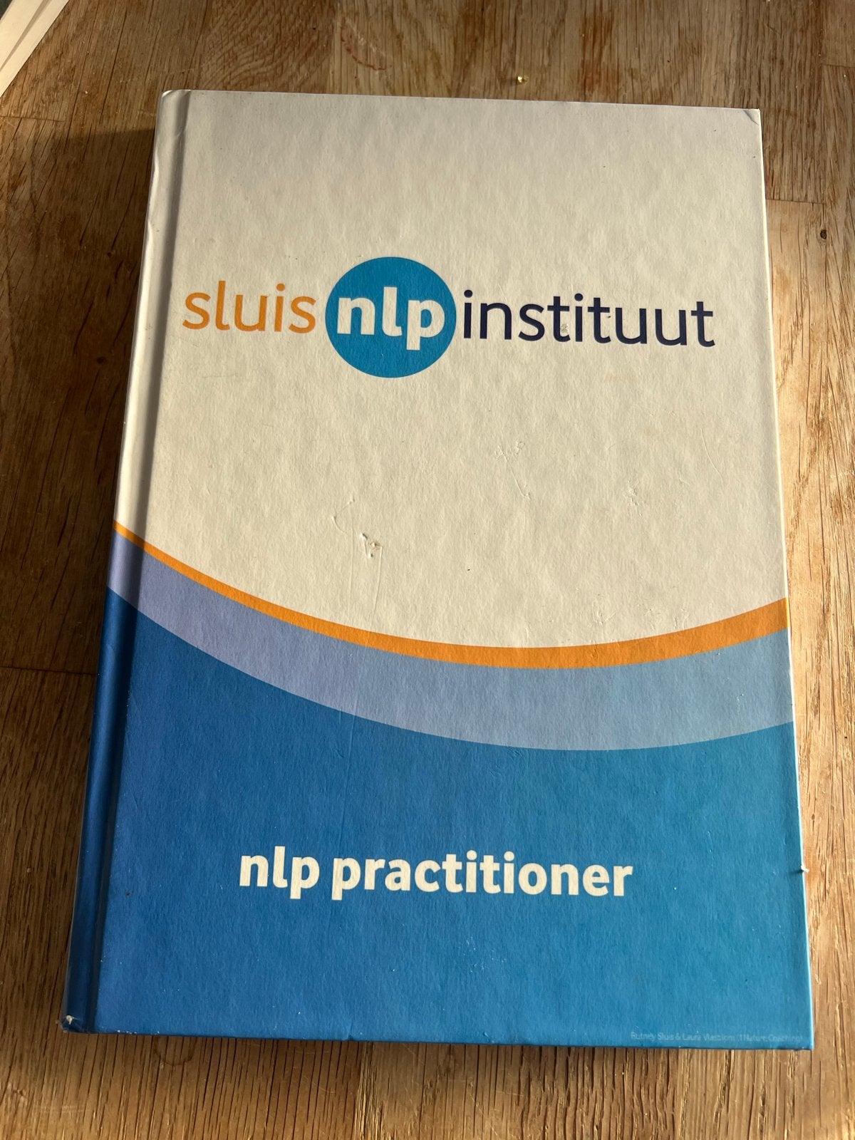 Sluis NLP Instituut - NLP Practitioner Boek, Boeken, Ophalen of Verzenden, Gamma, Gelezen, Overige niveaus