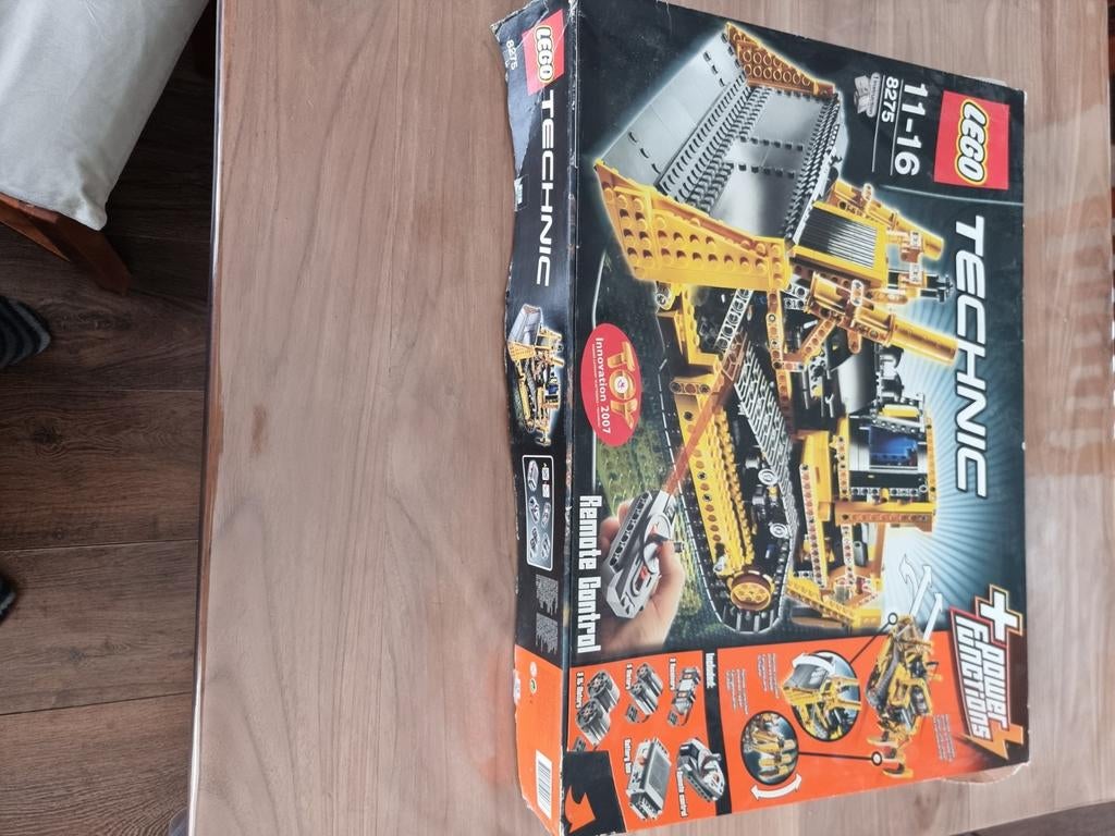 Lego Technic  8043 8275 42043 en 8258 met Power Functions, Ophalen, Compleet, Lego, Zo goed als nieuw