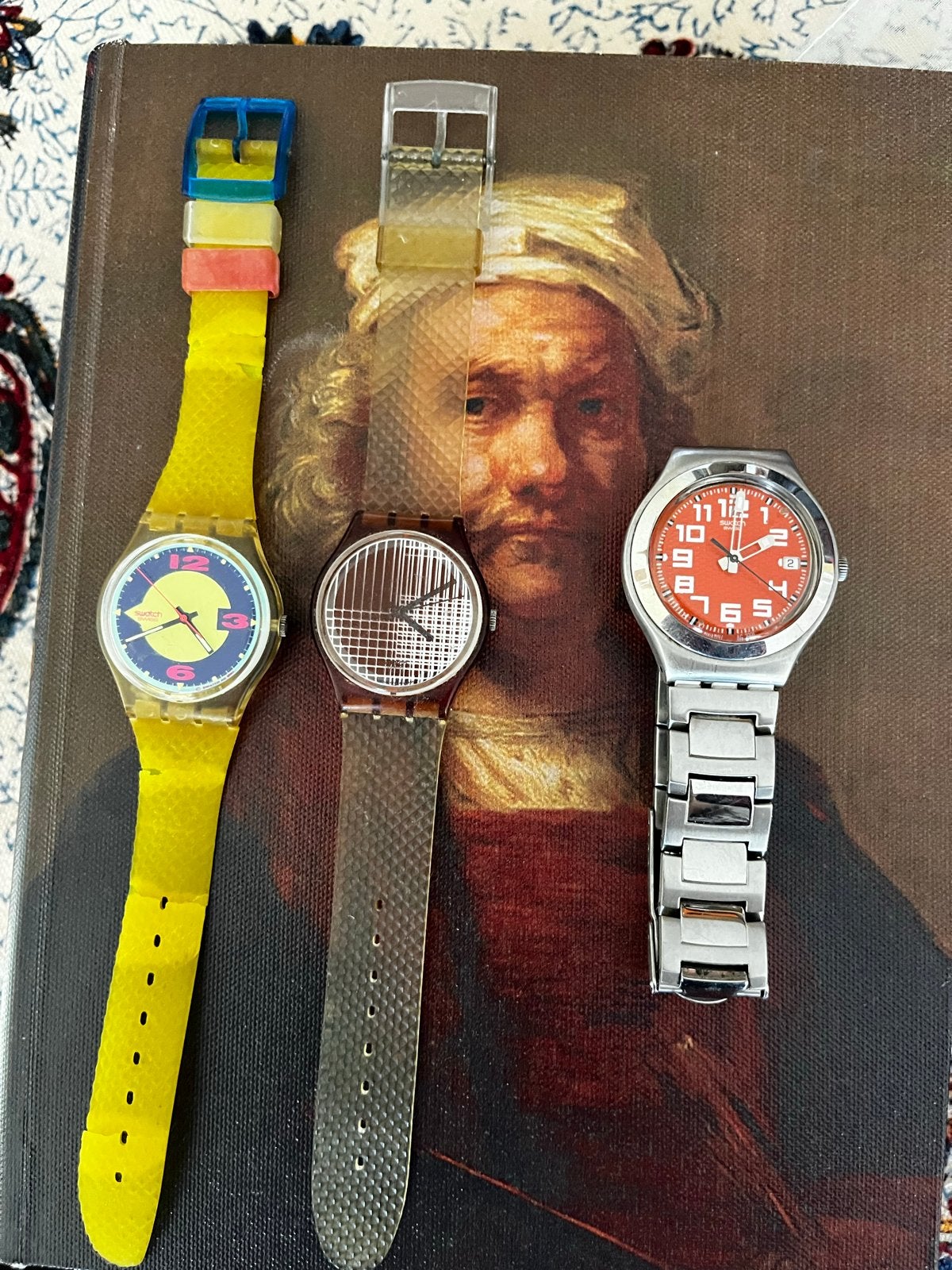 Diverse Swatch horloges - Vintage collectie, Sieraden, Tassen en Uiterlijk, Horloges | Antiek, Polshorloge, Ophalen of Verzenden
