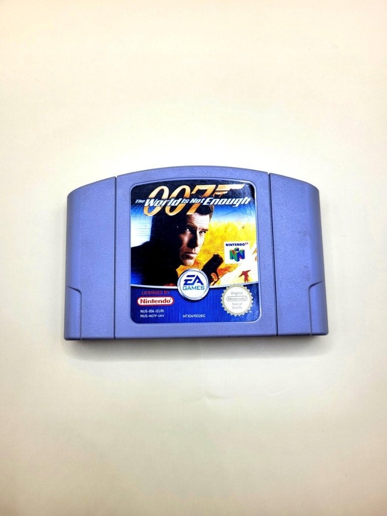 007 The World Is Not Enough - Nintendo 64 - N64, Nintendo, Nintendo support, Shooter, 1 speler