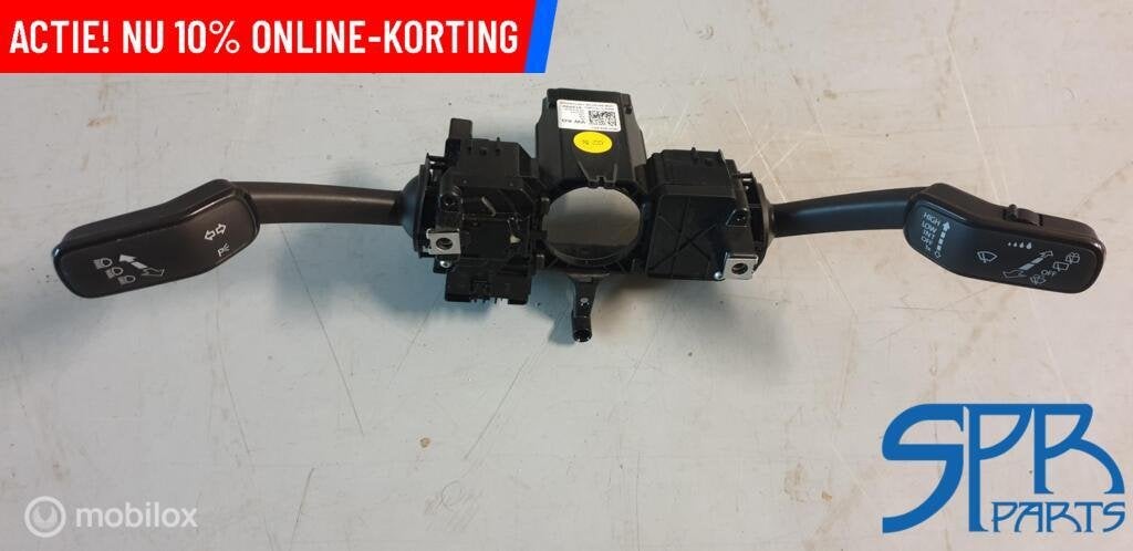 Stuurkolomschakelaar 6C0953513 6C0953501 6C0959653 SLEEPRING, Gebruikt, Volkswagen, Ophalen of Verzenden, Volkswagen