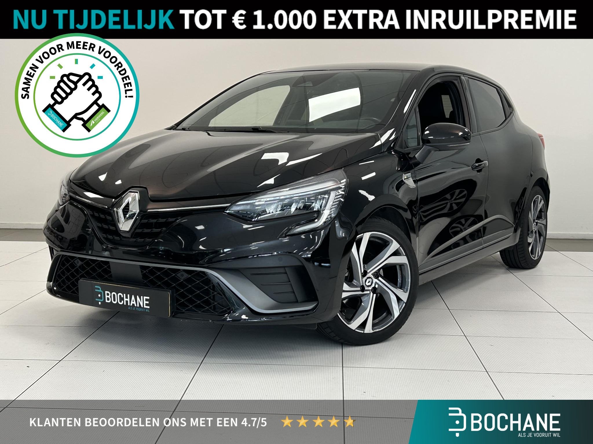 Renault Clio 1.6 E-Tech Hybrid 145 R.S. Line | Camera | Navi