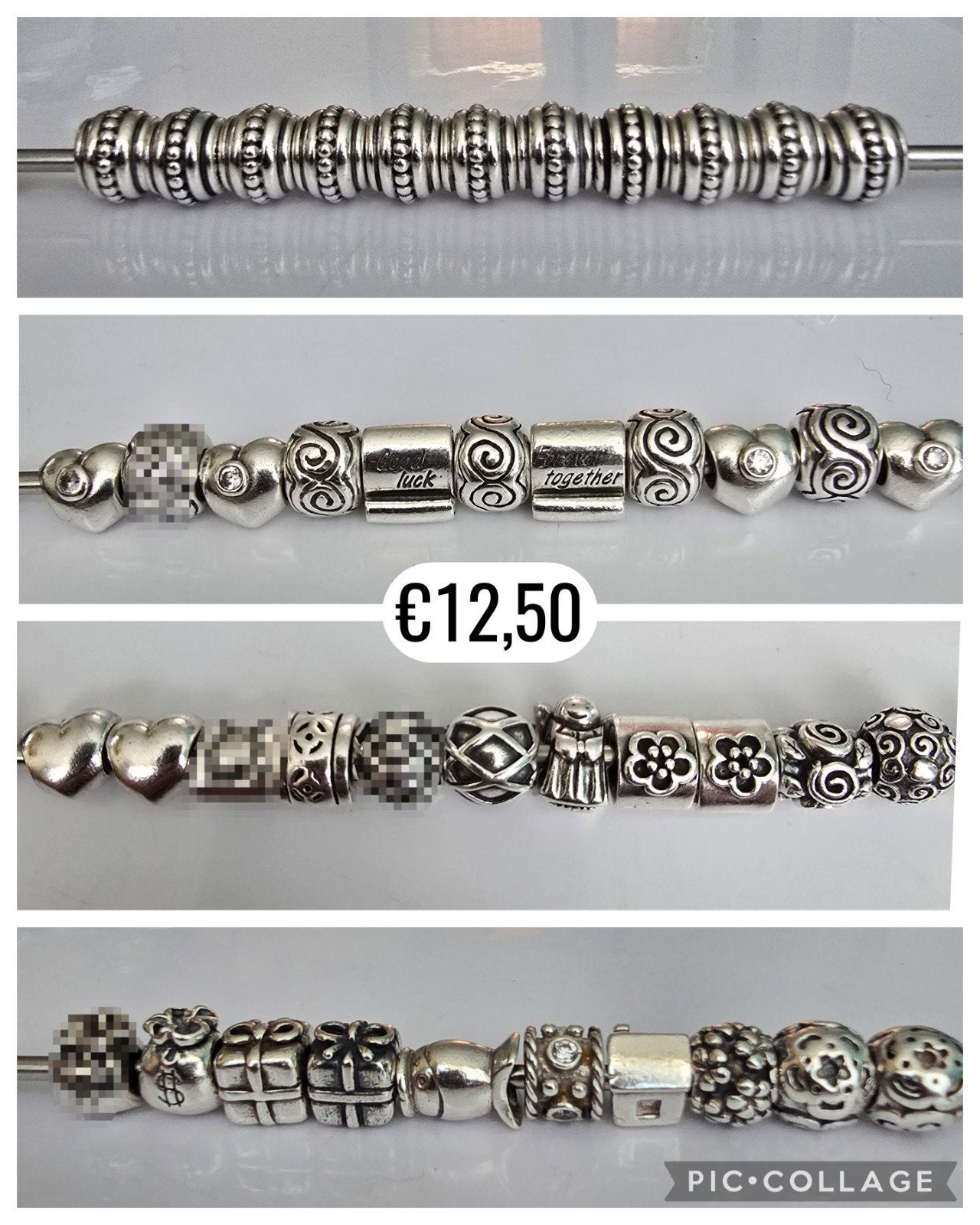 Prachtige originele zilveren Pandora bedels, Sieraden, Tassen en Uiterlijk, Bedels, Zo goed als nieuw, Pandora, Zilver, Ophalen of Verzenden