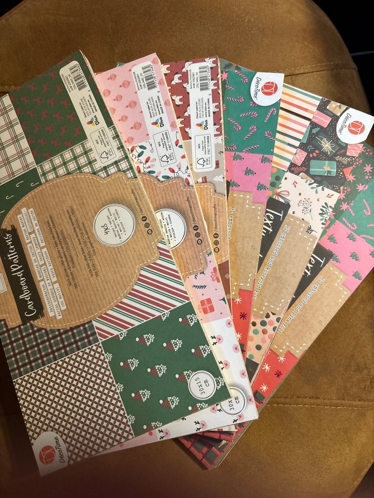 Decoratief Karton Patroon Papier Knutselset, Overige thema's, Nieuw, Meerkleurig, Ophalen of Verzenden