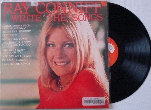 Ray Conniff - I write the songs, LP, Ophalen of Verzenden, Zo goed als nieuw, 12 inch