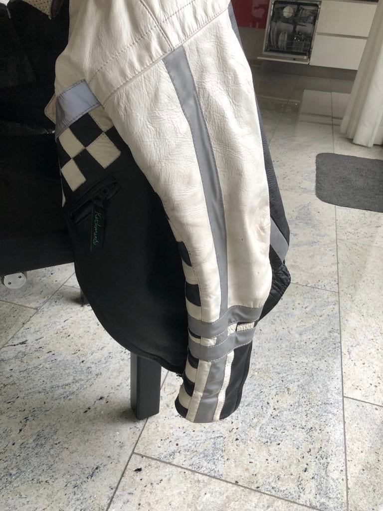 3-delig leren motorpak heren - TOP Leathers Breda, Motoren, Ophalen of Verzenden, TOP Damen leathers, Tweedehands, Heren