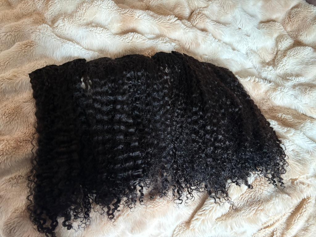 Clip in extensions virgin haar krullen, Sieraden, Tassen en Uiterlijk, Uiterlijk | Haarverzorging, Nieuw, Pruik of Haarverlenging