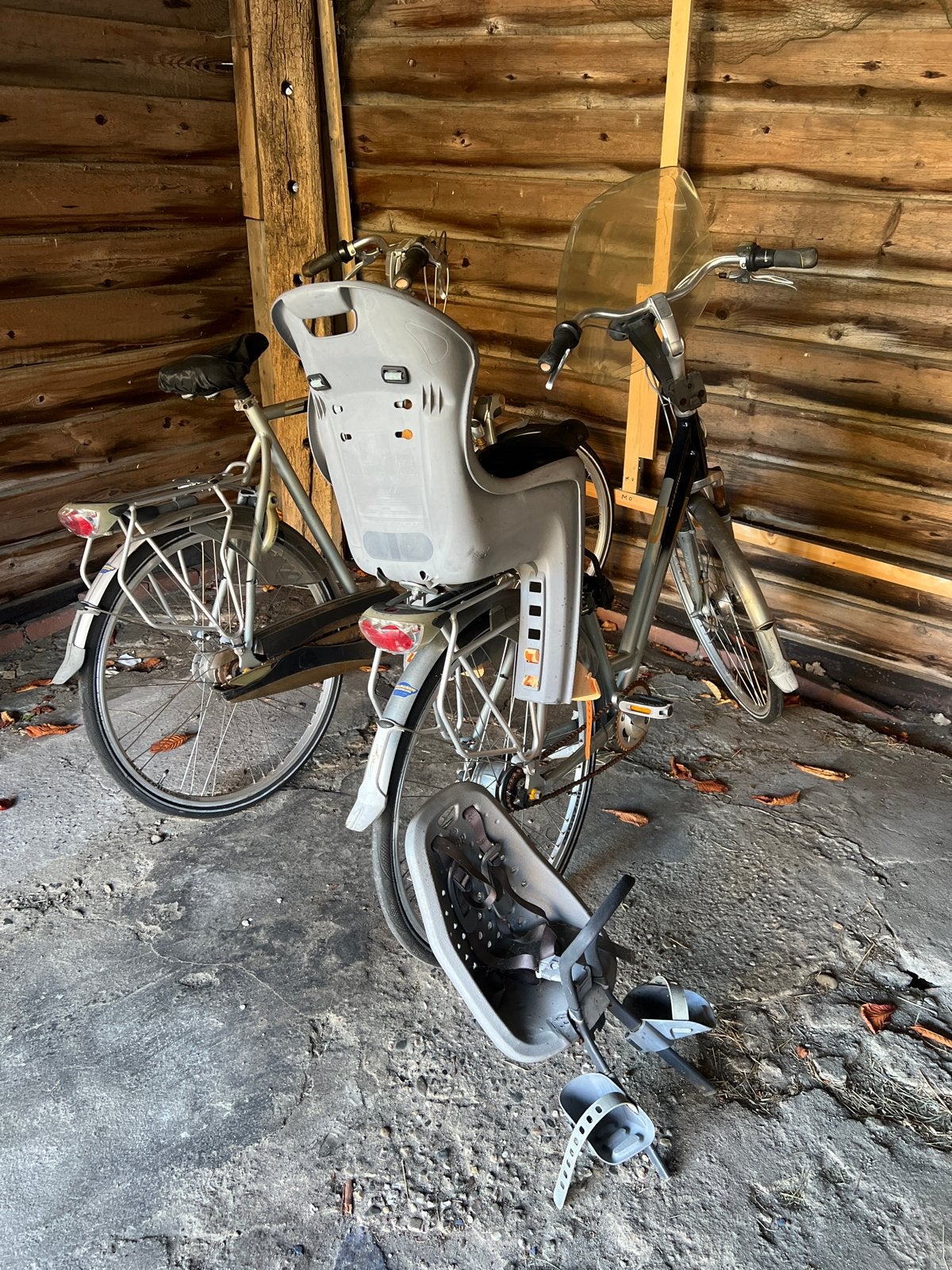 Twee Gazelle fietsen met kinderzitjes - Gezinsfietsen, Ophalen, Gebruikt, Gazelle