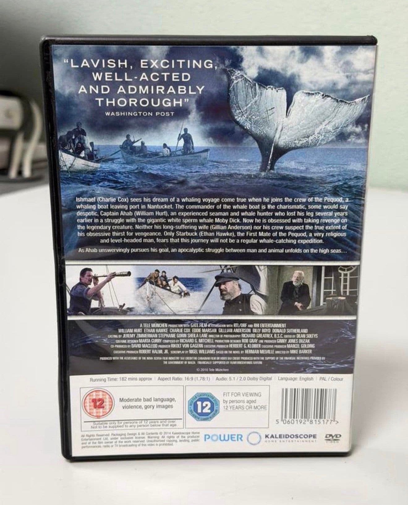 Moby Dick DVD nieuw compleet 2010 film klassieke verfilming, Alle leeftijden, Ophalen of Verzenden, Nieuw in verpakking, Actie en Avontuur