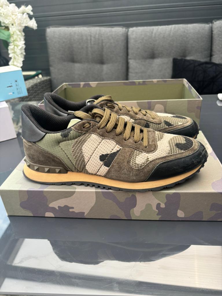 Valentino Rockrunners Camouflage maat 42, Overige kleuren, Ophalen of Verzenden, Sneakers of Gympen, Zo goed als nieuw