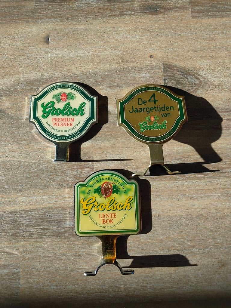 Grolsch Tapknoppen - Diverse Soorten (6 stuks), Ophalen of Verzenden, Gebruikt, Overige typen, Grolsch