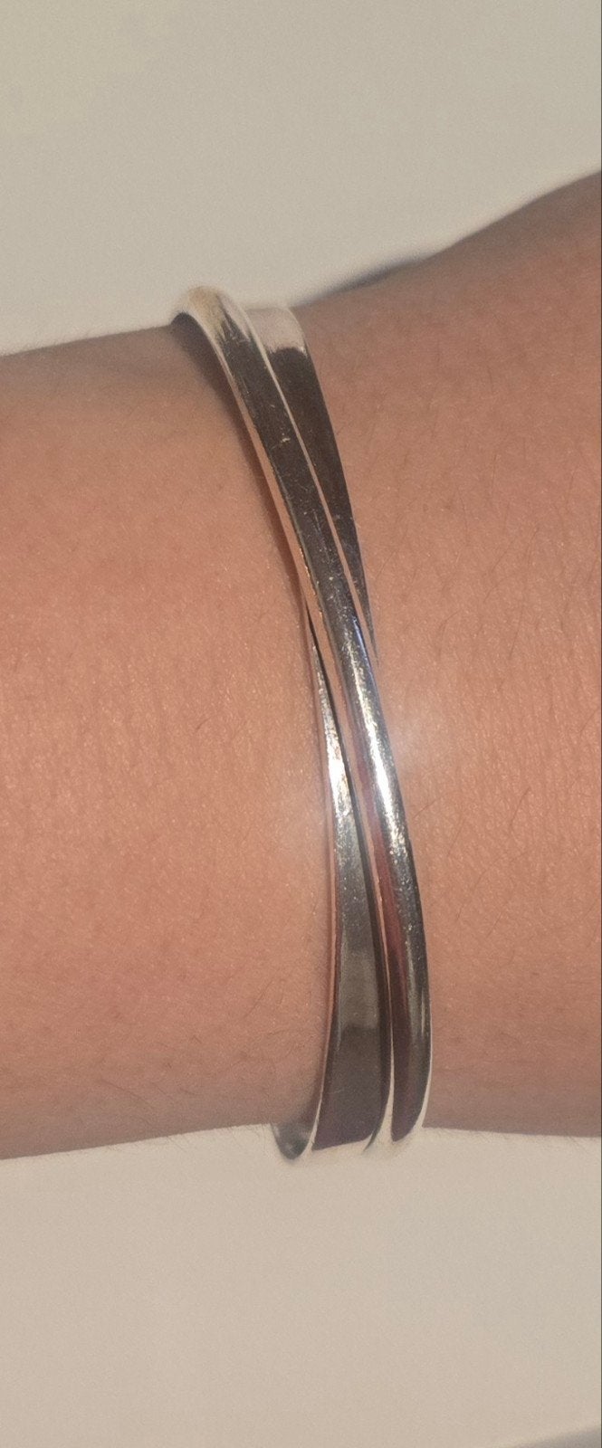 zilver slavenarmband verstelbare, Ophalen of Verzenden, Zo goed als nieuw, Zilver, Zilver