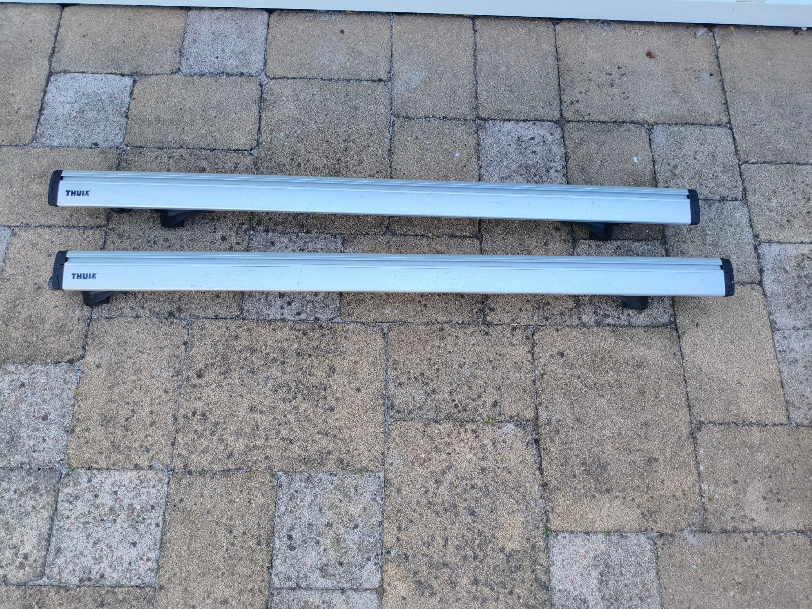 Thule Wingbar met Rapid System 757 dakdragers, Auto diversen, Dakdragers, Ophalen, Gebruikt