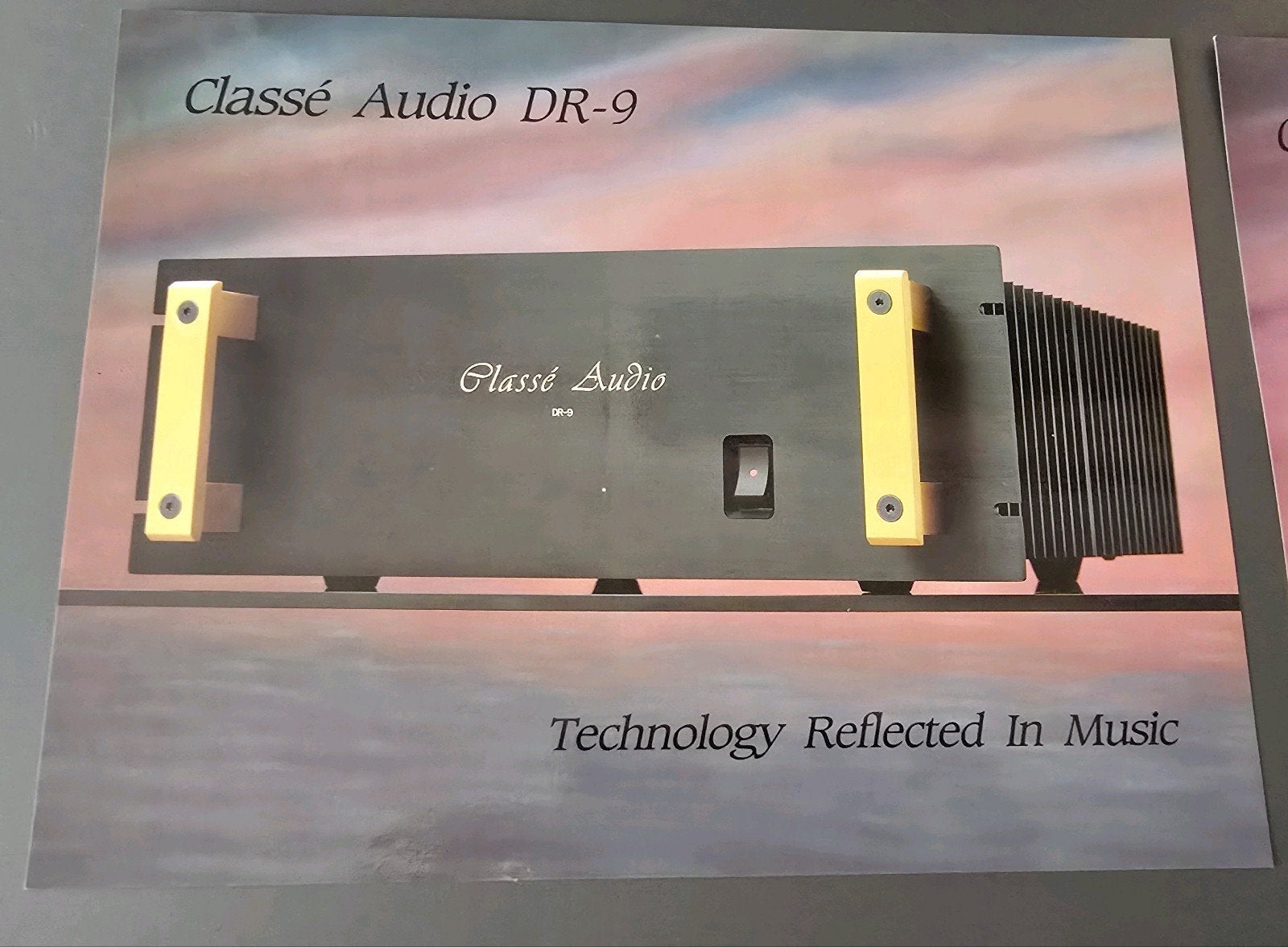 Classé Audio Vintage owners manual én posters én brochure, Ophalen of Verzenden, Audio