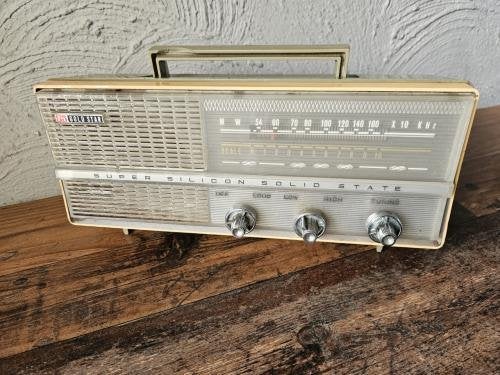 Vintage Gold Star Super Silicon Solid State Radio, Ophalen of Verzenden